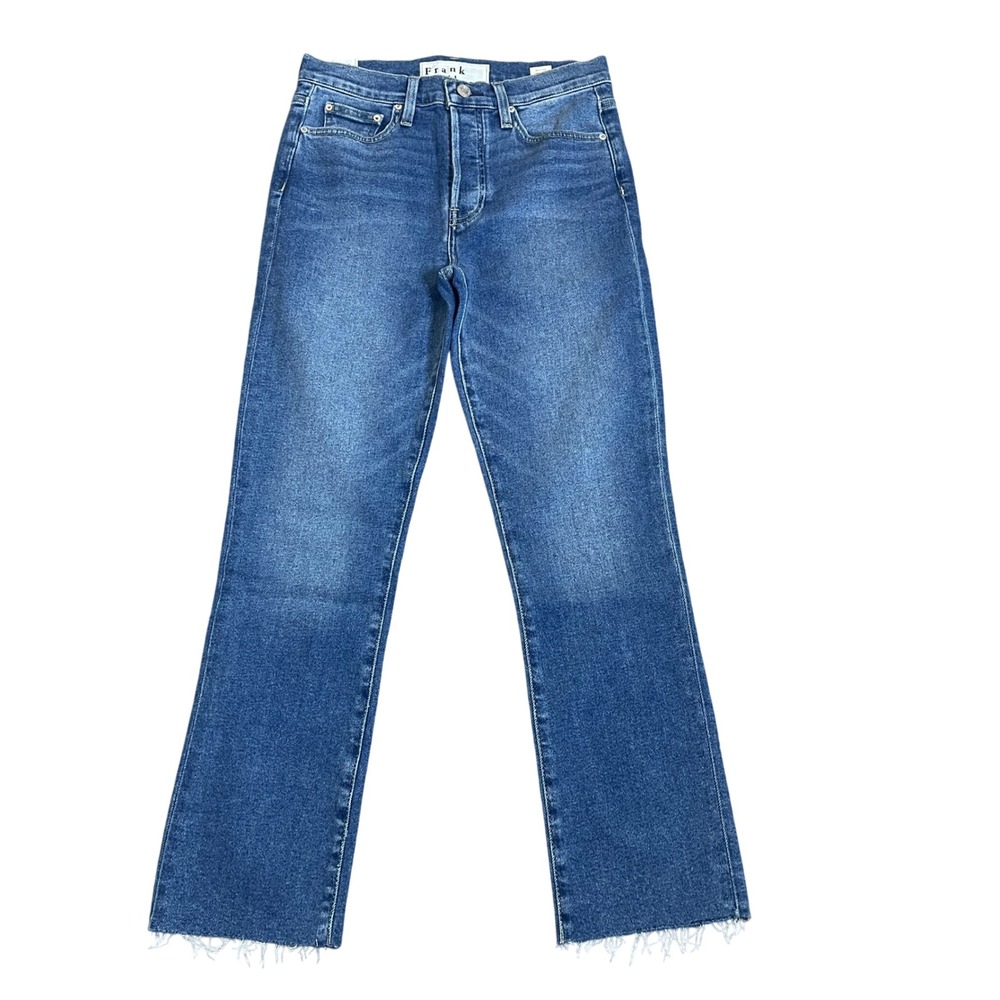 Frank & Eileen Women's Denim High Rise Crop Bootcut Jeans - Size 27‎